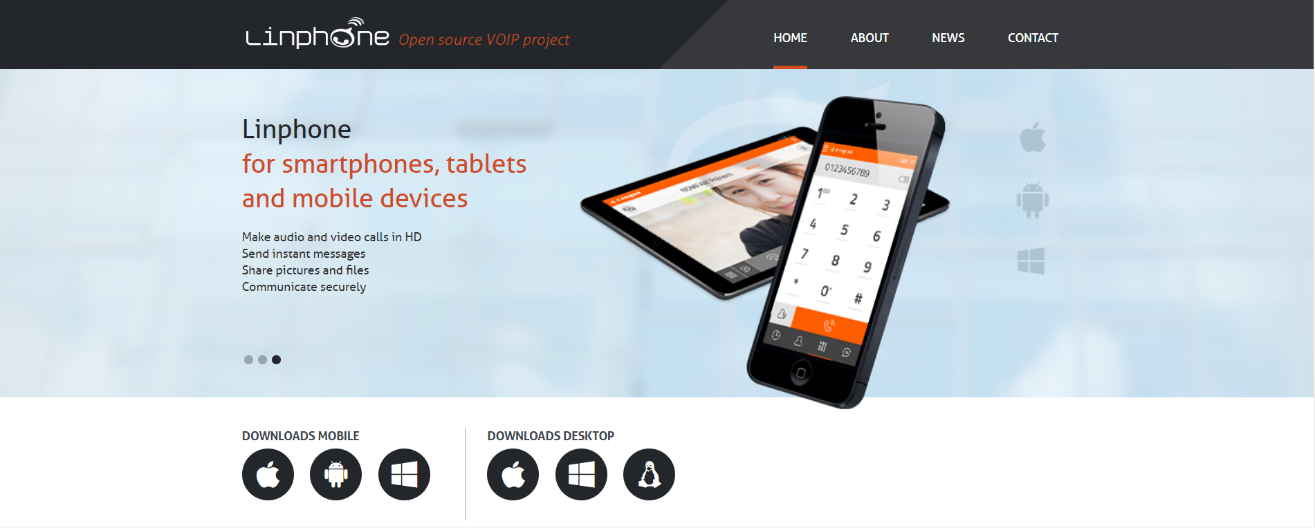 Linphone Site