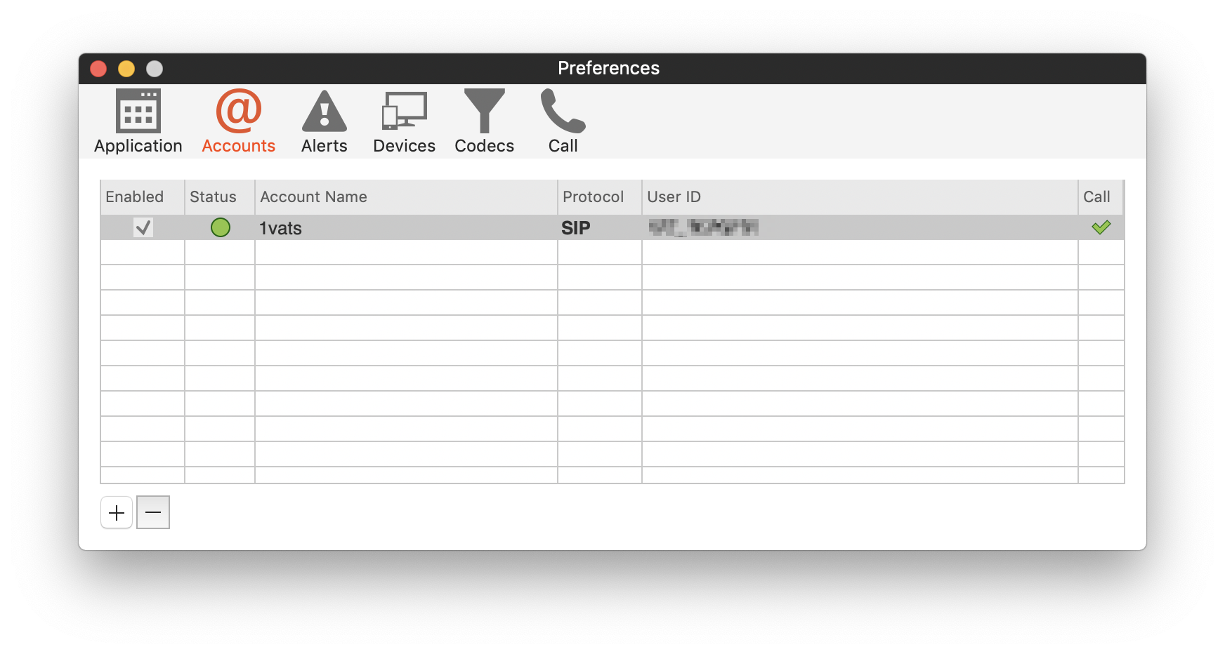 X-Lite - Settings